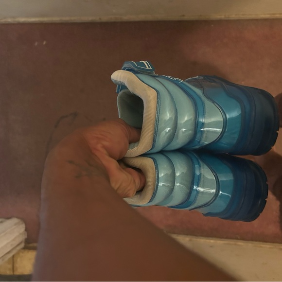 Transparent Louis vuttion high top trainer sneaker BLUE OPEN TO TRADES - Picture 5 of 8